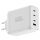 Ładowarka i akumulator SILVER MONKEY Ładowarka sieciowa GaN 200W USB-C PD + USB 3.0 QC W SMA154